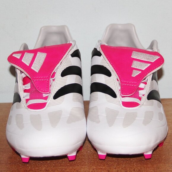 Adidas Predator Precision.3 FG Soccer Cleats Mens 7 White Black Pink - Picture 4 of 7